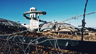 Exploring abandoned swimming pool Tropica Ambla Ameland [upl. by Atorod79]