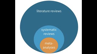 Whats the Difference between a Literature Review Systematic Review and MetaAnalysis [upl. by Vilma971]