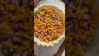 How to Make Ham amp Cheese Quiche [upl. by Shawna807]