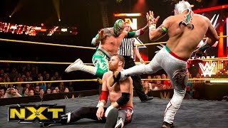 Kalisto amp Sin Cara vs Adam Rose amp Sami Zayn WWE NXT Aug 21 2014 [upl. by Iliram]