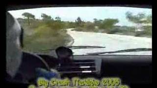 Greek rally cinquecento crash [upl. by Earised740]