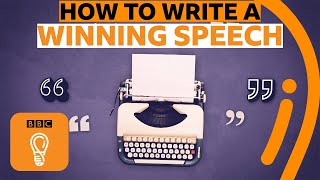 How to write a perfect speech  BBC Ideas [upl. by Jet958]