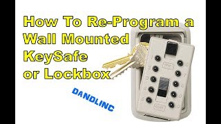 How To Reset amp Program A Keysafe Lockbox Supra DIY [upl. by Arries]