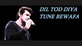 DIL TOD DIYA TUNE BEWAFA [upl. by Ayr398]