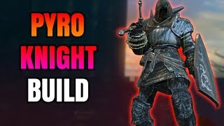 Dark Souls Remastered  Pyromancer Knight Build PvPPvE [upl. by Nnylatsyrc]