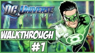 DC Universe Online Walkthrough  Episode 1  Character Creation [upl. by Rosena]