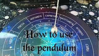 How to use pendulums and pendulum boards [upl. by Alica]