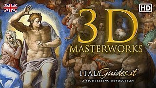 Sistine Chapel Last Judgment  Michelangelo 2 of 2  3D virtual tour amp documentary [upl. by Glynis]