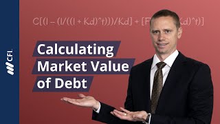 Calculating Market Value of Debt [upl. by Wester]