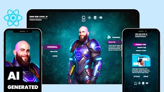 React Portfolio Website Tutorial From Scratch  Build amp Deploy React JS Portfolio Website [upl. by Franzen127]