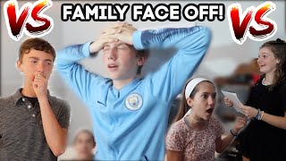 FAMILY FACE OFF CHALLENGE  Match Up [upl. by Peterman251]