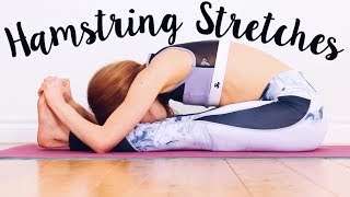 Stretches to get Flexible Hamstrings  Legs [upl. by Melly]