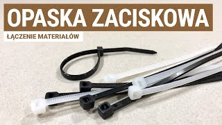 Opaska zaciskowa  Łączenie materiałów [upl. by Sussna]