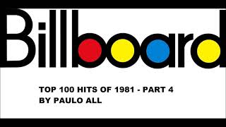 BILLBOARD  TOP 100 HITS OF 1981  PART 44 [upl. by Neenad]