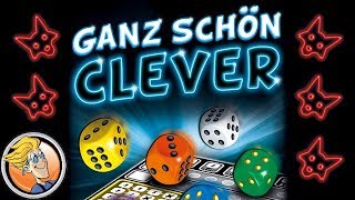 Ganz schön clever — rules explanation and solo playthrough [upl. by Acalia]