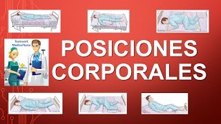 POSICIONES CORPORALES  ENFERMERÍA y MEDICINA BÁSICA [upl. by Ruth389]