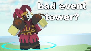 NEW TDS Event Tower Jester  ROBLOX [upl. by Salhcin]