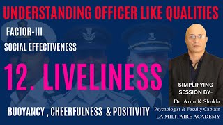 SSB INTERVIEW  OLQ  LIVELINESS [upl. by Borgeson206]