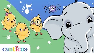 Canticos  30 Best Nursery Rhymes in English  Learn and Sing [upl. by Nevar]