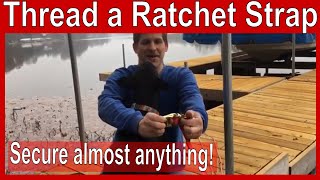 How to Thread a Ratchet Strap [upl. by Regine565]