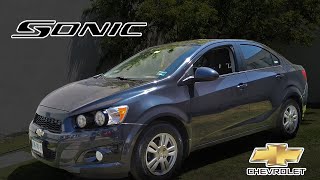 Chevrolet Sonic sedan  Reseña [upl. by Merrell]