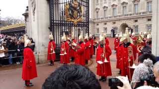 Changing the Guard at Buckingham Palace London [upl. by Garrot]