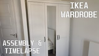 Ikea Wardrobe Assembly Instructions and Time Lapse  How To [upl. by Eseuqcaj]