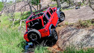 Jeep Wrangler Rubicon 4xe OffRoad 4x4 Test Drive [upl. by Ahsaele]