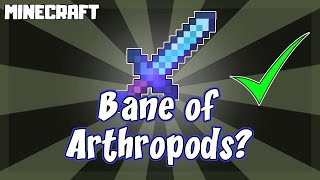 What Does BANE OF ARTHROPODS Do in Minecraft [upl. by Farver]