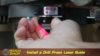 Installing a Drill Press Laser [upl. by Yerffe515]