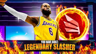 LEGEND LEBRON JAMES BUILD is OVERPOWERED NBA 2K22 [upl. by Anha]