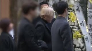 EXO Baekhyun amp Chanyeol at Shinee’s Jonghyun Funeral [upl. by Caria238]