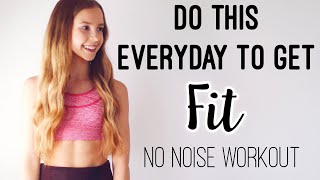 Get Fit at Home 10 min HIIT Cardio Workout no jumping amp no equipment [upl. by Nada]