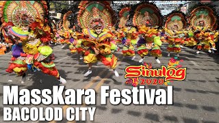 MassKara Festival BACOLOD CITY  SINULOG 2020 STREET DANCING  SINULOG 2025 THROWBACK [upl. by Adnam80]