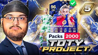 WE PACKED TOTY PUTELLAS 2000 Packs [upl. by Ardnosac898]