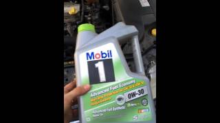 Mobil 1 0w30 full synthetic oil review [upl. by Colier884]