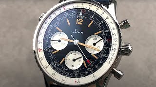 Sinn 903 St B E quotNavitimerquot Chronograph 903045 Sinn Watch Review [upl. by Abelard]