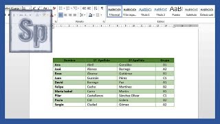 Word  Crear y editar tablas en Word Tutorial en español HD [upl. by Faunie645]