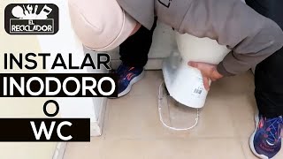 42 Instalar inodoro o WC [upl. by Elbring]