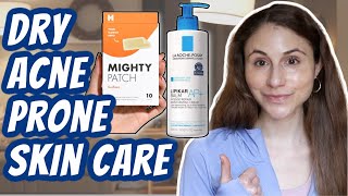 How to TREAT ACNE WHEN YOU HAVE DRY SKIN Dr Dray [upl. by Adnuhsat]