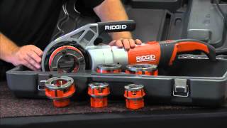 RIDGID  600I amp 690I HandHeld Threaders [upl. by Sielen]