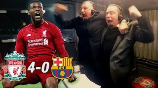 CORNER TAKEN QUICKLY ORIGI  Liverpool 40 Barcelona Commentator Reactions [upl. by Leif810]