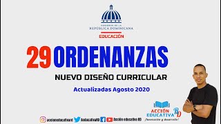 Ordenanzas del Nuevo Diseño Curricular [upl. by Bohner]