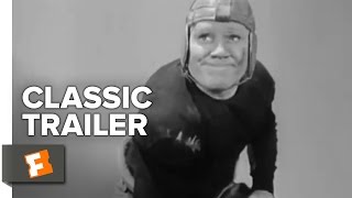 Knute Rockne  All American 1940 Official Trailer  Ronald Reagan Sports Biography Movie HD [upl. by Notsur]