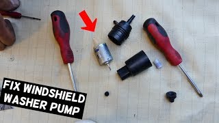 FIX WINDSHIELD WASHER PUMP [upl. by Annirtak]