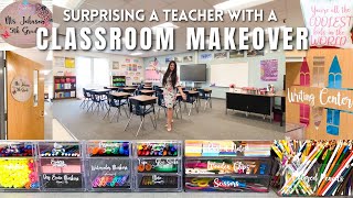 DIY CLASSROOM MAKEOVER  Ultimate Organizing  DIY Decorating Ideas on A BUDGET [upl. by Selden]