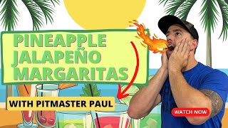 Delicious amp Easy Pineapple Jalapeno Margarita Recipe [upl. by Hsekar177]