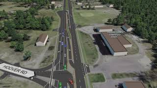 US 17 Hampstead Bypass amp Military Cutoff Road Extension Visualization [upl. by Zullo]