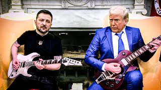 Trump vs Zelensky Guitar Battle Fan Made Video Edit [upl. by Neleb]