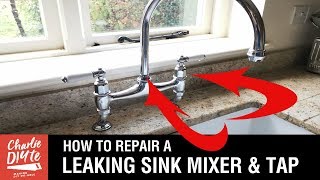 How to Repair A Kitchen Sink Mixer amp Dripping Tap [upl. by Vaughn]